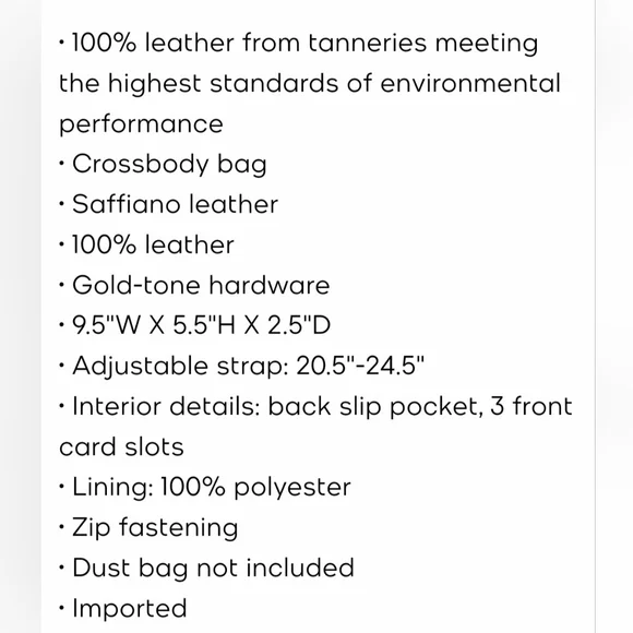 Michael Kors Jet Set Leather Crossbody Navy - Picture 4 of 5